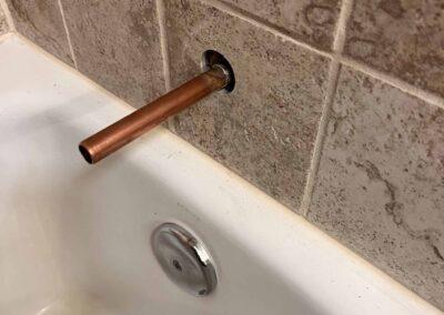 copper tub spout prep in seattle wa