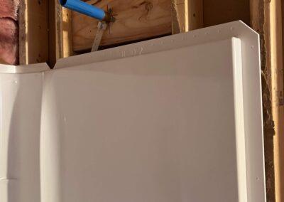 pex water lines valve access panel shoreline wa