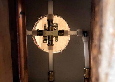 sharkbite valve plumbing behind wall in seattle wa